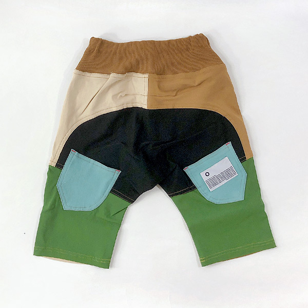 スーパーストレッチサルエルハーフパンツJr キッズ ジュニア