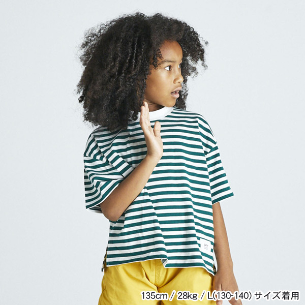 ボーダーTシャツ キッズ トップス 半袖 半そで カジュアル シンプル