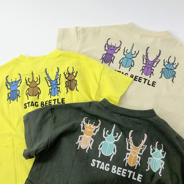 インセクトガード昆虫ロゴTシャツ キッズ ベビー トップス 半袖T