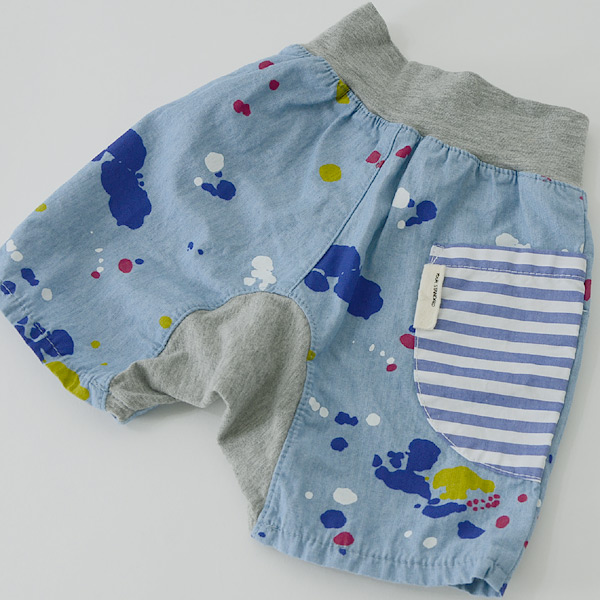 【メール便可】ビーエヌティー プリントデニムベビーショート ...