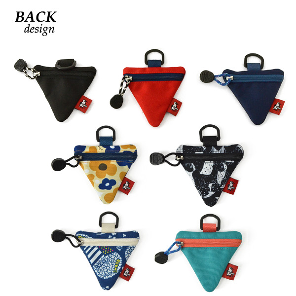 メール便可】チャムス CH60-2485-Fm ECO Triangle Coin Case