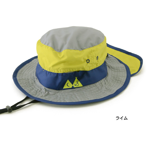 メール便可 スタンプル ポケッタブルアウトドアハット 56m キッズ ベビー 帽子 ボウシ 男の子 女の子 日よけ 折りたたみ ネックガード 撥水加工 防水加工 Stample 700 公式 Marumiya World 本店