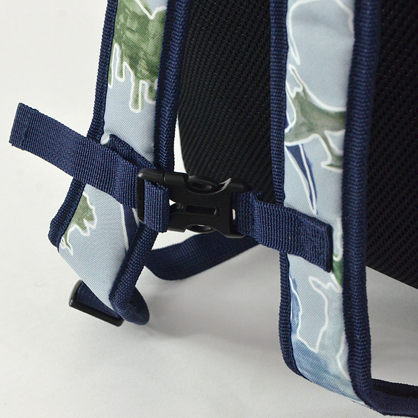 メール便不可 ハッカキッズ Mg 恐竜柄大きめリュック キッズ 鞄 かばん カバン 子供用リュック きょうりゅう 男の子 チェストベルト付 子供 Hakka Kids 公式 Marumiya World 本店