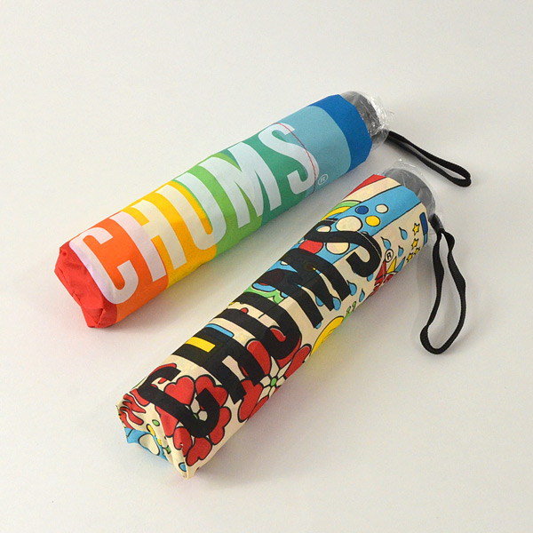 メール便不可】チャムス CH62-1495-MG Booby Foldable Umbrella