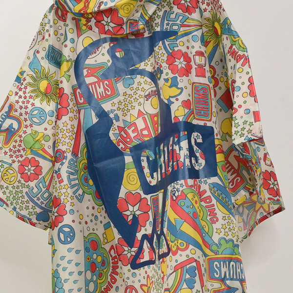 メール便可】チャムス CH24-1031-mKMm KIDS PONCHO キッズ