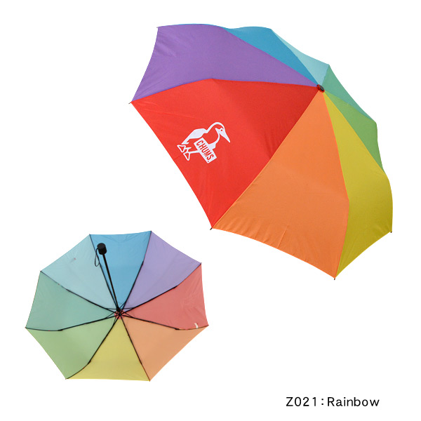 ☆チャム☆ チャムス CH62-1611-MG Booby Foldable Umbrella キッズ