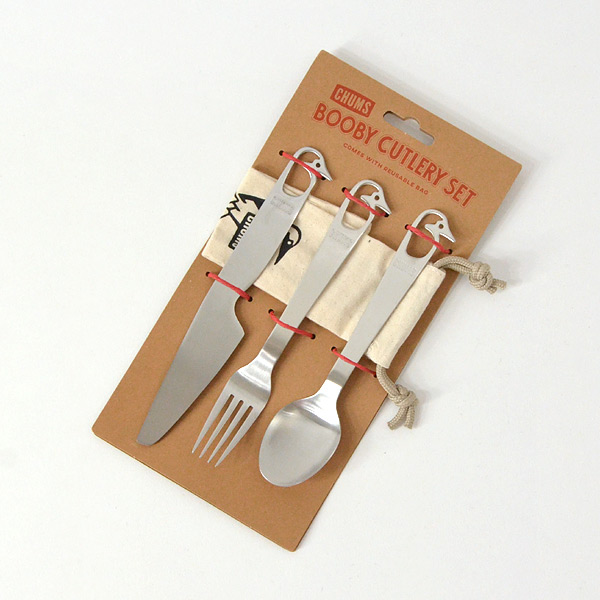 メール便可】チャムス CH62-1690-mmF BOOBY CUTLERY SET/ブービー