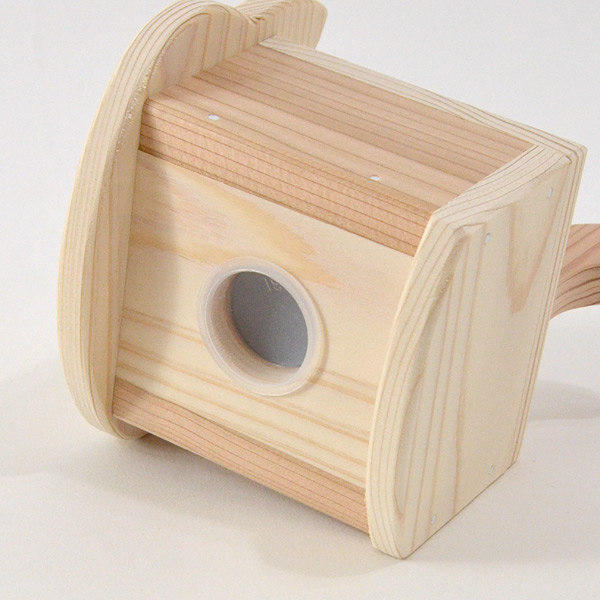 送料無料】ネコ貯金箱完成品 ねこ 猫 ちょきんばこ 木製 木 無垢 天然