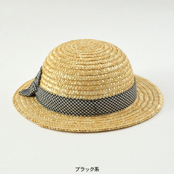 麦わら帽子 キッズ 帽子 ぼうし ボウシ ストローハット 女の子