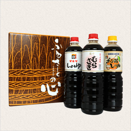 1Lしょうゆ3本セットA
