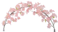 桜アーチクリップ