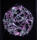 LEDボールライト（M）PI/W