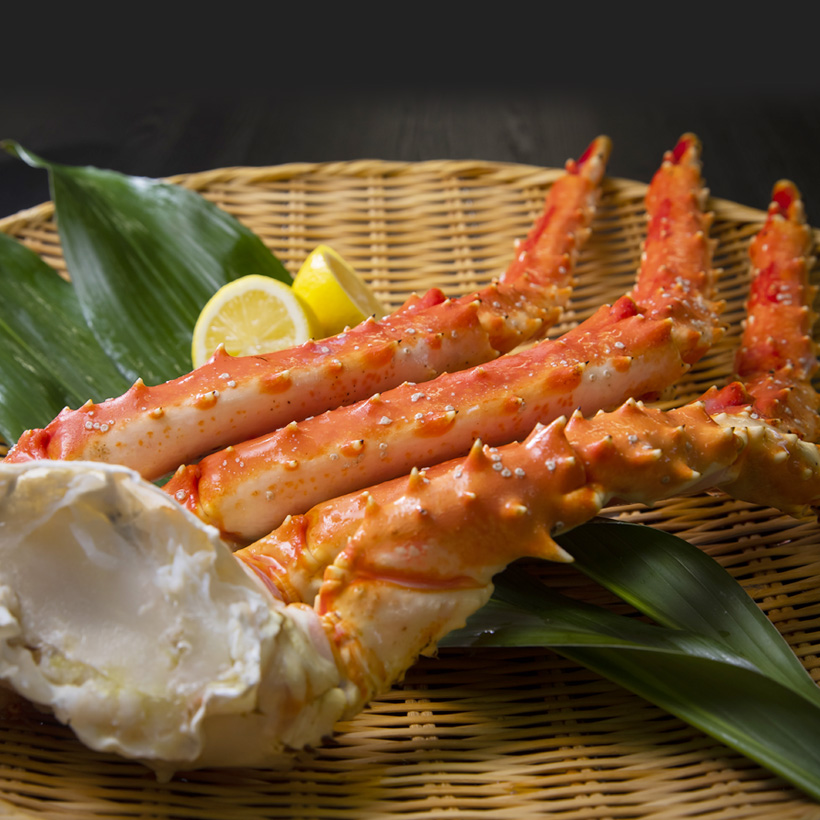 枝幸産！本たらばがに切足（1肩／約1.3kg） 海産物 産地直送【株式会社