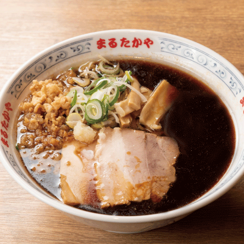 豚骨醤油富山ブラックラーメン【冷蔵】