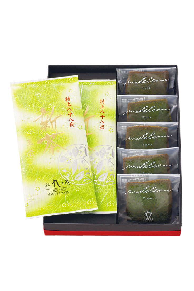 【新茶】特上八十八夜新茶(90ｇ×1本)・新茶フィナンシェ(5個)セット