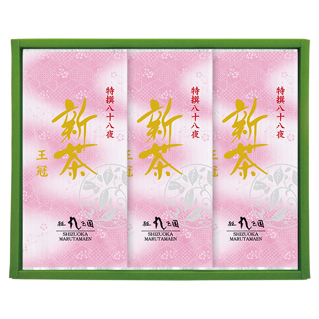 新茶 王冠 100g 3本 箱入