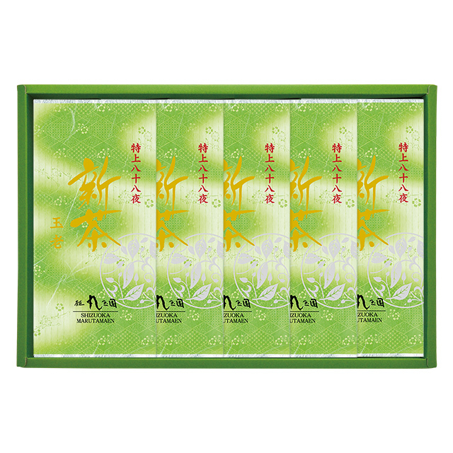 特上八十八夜新茶 玉老（ぎょくろう）／100g袋×5本 箱入