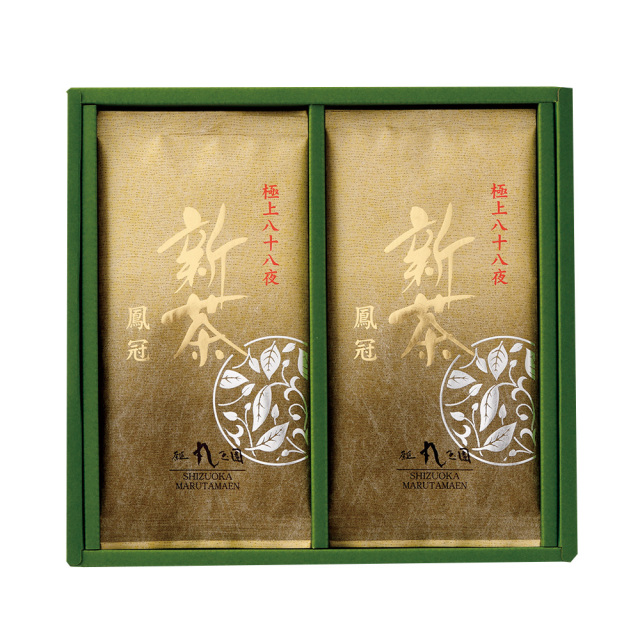 【新茶】極上八十八夜新茶 鳳冠（ほうかん）／90g袋×2本 箱入