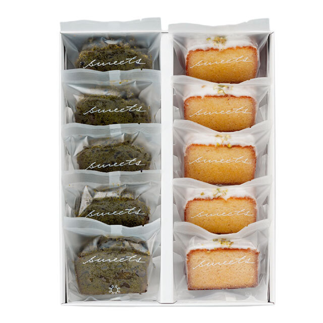 抹茶パウンド・レモンケーキギフト　10個入