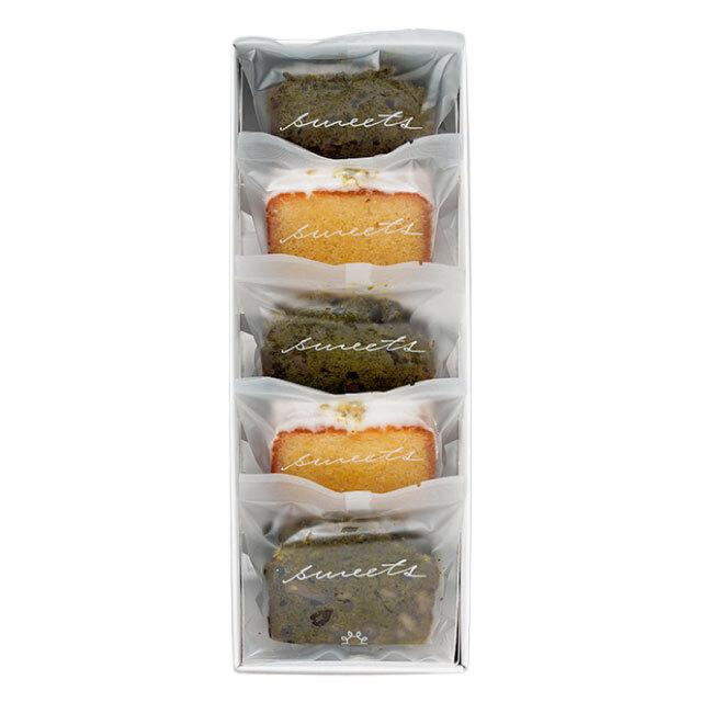 抹茶パウンド・レモンケーキギフト　5個入