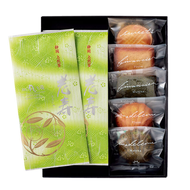上煎茶老寿2本・焼き菓子詰合せ
