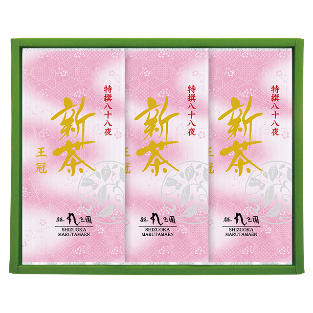 新茶 王冠 100g 3本 箱入
