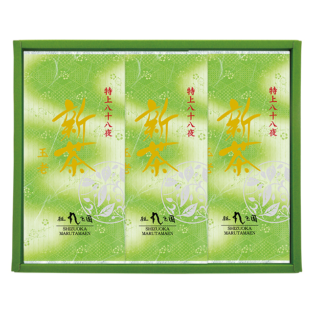 特上八十八夜新茶 玉老（ぎょくろう）／100g袋×3本 箱入