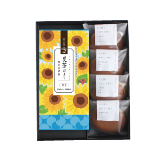 夏茶だより1本・どら焼き4個セット