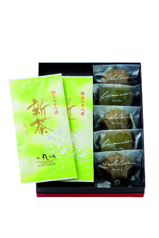 【新茶】特上八十八夜新茶（90g×1本）・新茶マドレーヌ（3個）・新茶フィナンシェ（2個）セット