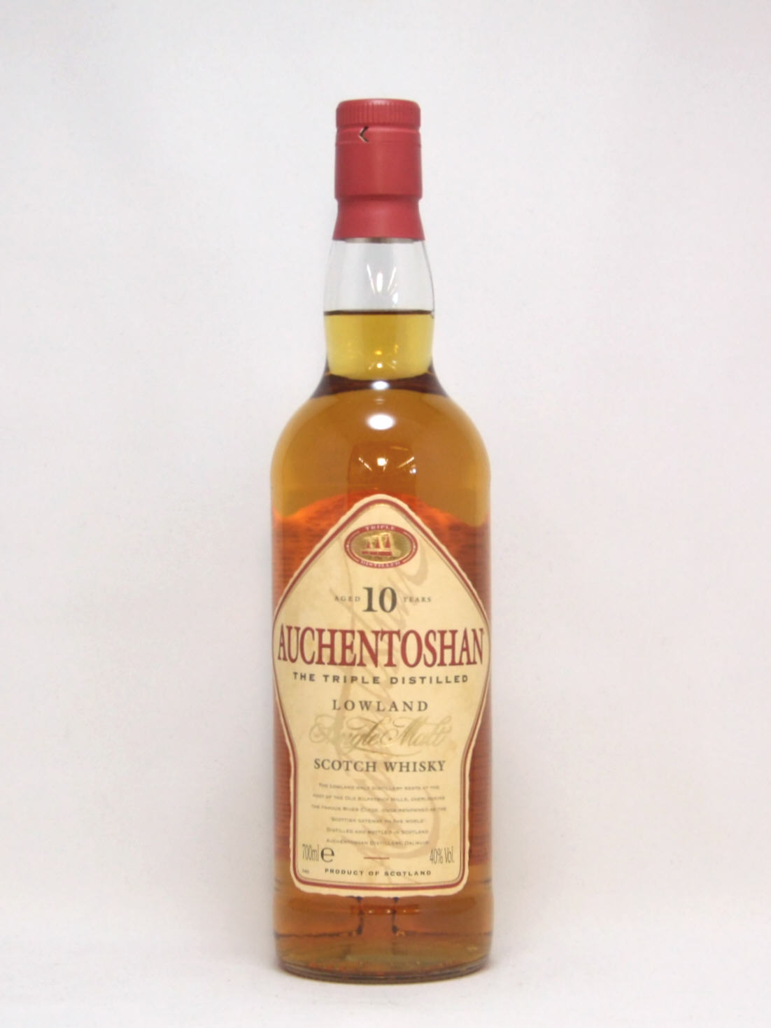 オーヘントッシャン 10年 40度 700ml 酒のまるたや販売サイト