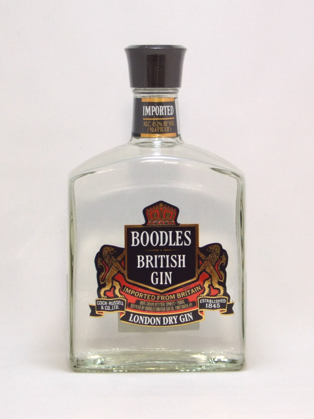 ブードルス ブリティッシュジン 45度 750ml