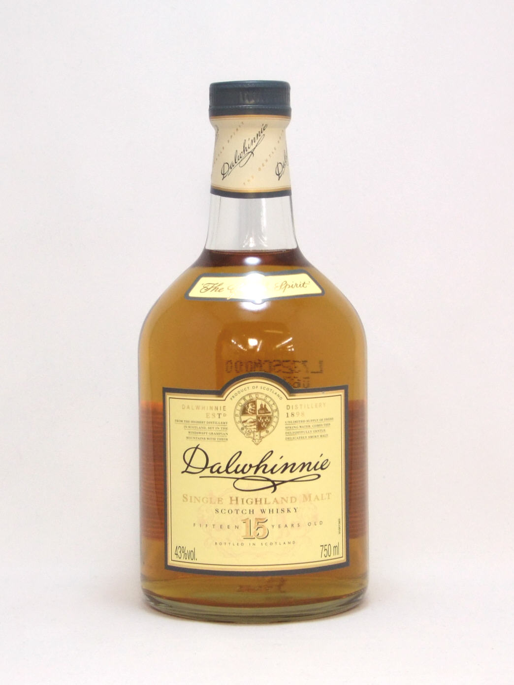 ダルウィニー 15年 43度 750ml