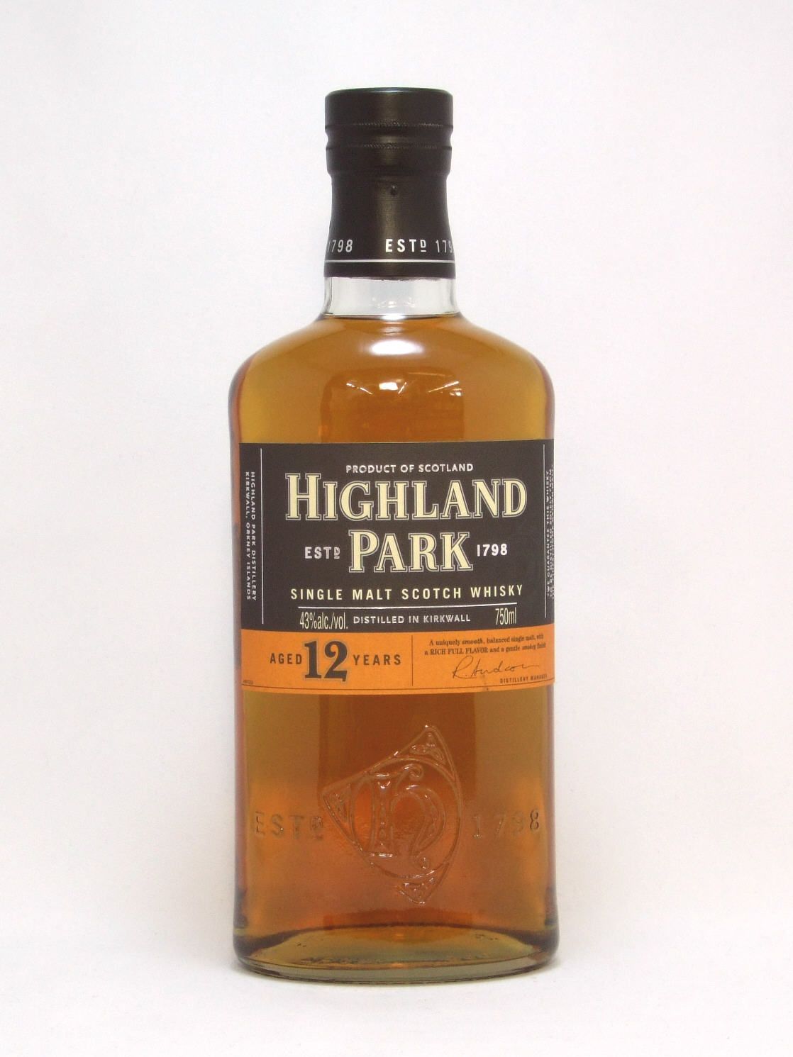 ハイランド・パーク 12年 43度 750ml