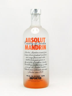 アブソルート マンダリン 40度 750ml