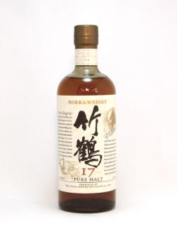ニッカ 竹鶴 17年 ピュアモルト スリムボトル 43度 700ml