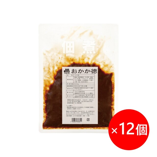 【まとめ買い】おかか徳 500g（×12個）（業務用/非在庫）