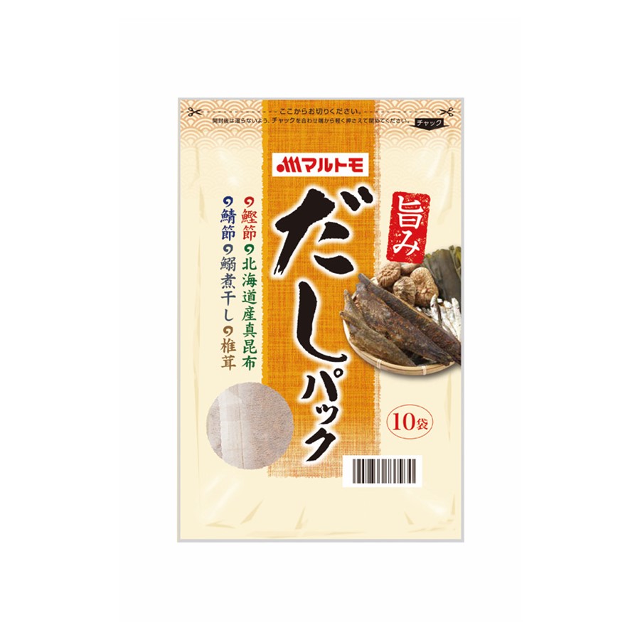 【販売終了/商品コード変更：073802】旨みだしパック 8.8g×10袋