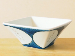 九谷焼　3.5号角小鉢