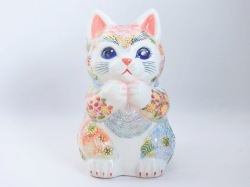 5.2号願掛け猫　下絵イッチン華盛　下野邦子