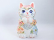 5.2号願掛け猫　下絵イッチン華盛　下野邦子