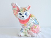 5.5号横座招猫　下絵イッチン華盛　下野邦子