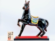 丙午,九谷焼の干支,干支の置物,午の置物,九谷焼午