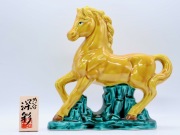 丙午,九谷焼の干支,干支の置物,午の置物,九谷焼午