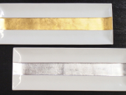 九谷焼 和陶房 長角皿 銀箔