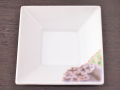 九谷焼 和陶房 3.5号角皿/小皿 豆皿/  紫陽花　 辺10.5×高2.3cm