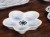 豆皿 梅 染付花 /小皿 豆皿 吉祥紋古典絵変り /九谷焼 和陶房 /幅8.5×奥8.5×高1.2cm