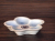 豆皿 梅 染付花 /小皿 豆皿 吉祥紋古典絵変り /九谷焼 和陶房 /幅8.5×奥8.5×高1.2cm