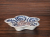 豆皿 梅 染付タコ唐草 /小皿 豆皿 吉祥紋古典絵変り/九谷焼 和陶房 /幅8.5×奥8.5×高1.2cm