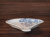 豆皿 扇 染付桜 /小皿 豆皿/九谷焼 和陶房 吉祥紋古典絵変り/九谷焼 和陶房/幅8.8×奥7.7×高1.2cm