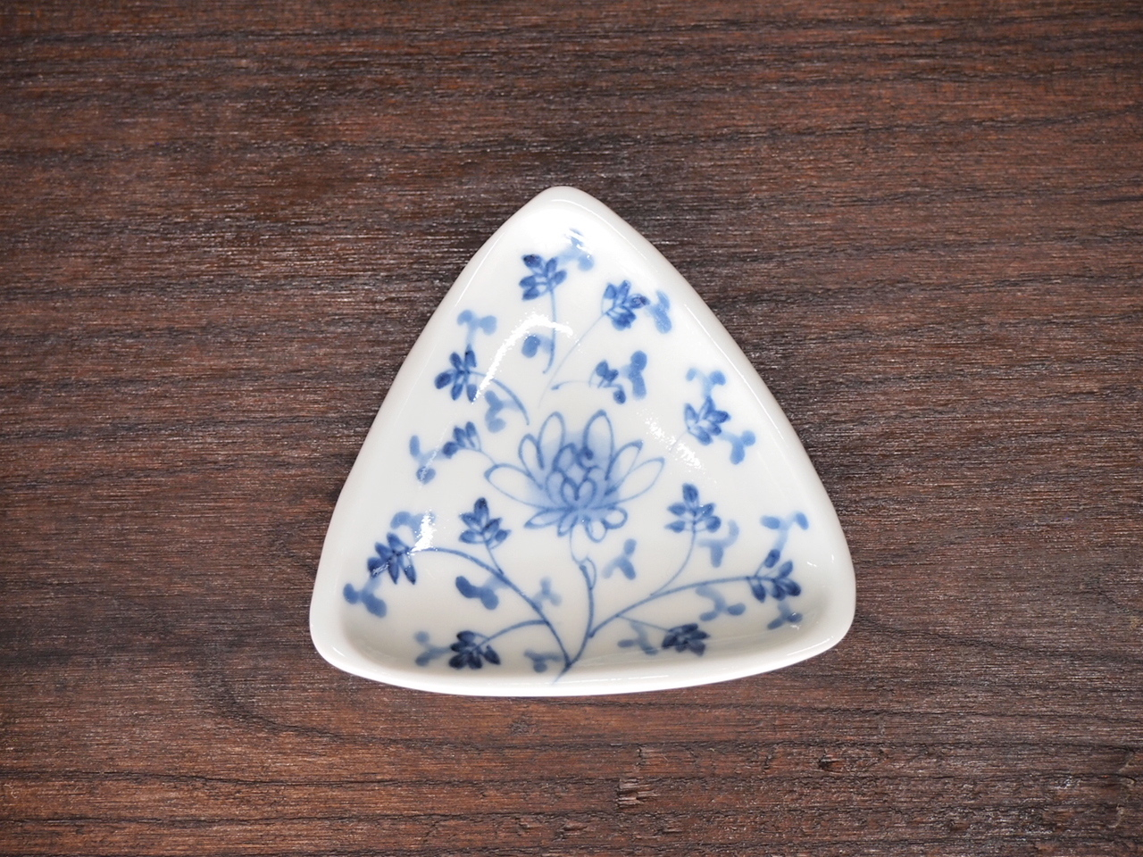 豆皿 おにぎり 染付花唐草 /小皿 豆皿 吉祥紋古典絵変り/九谷焼 和陶房